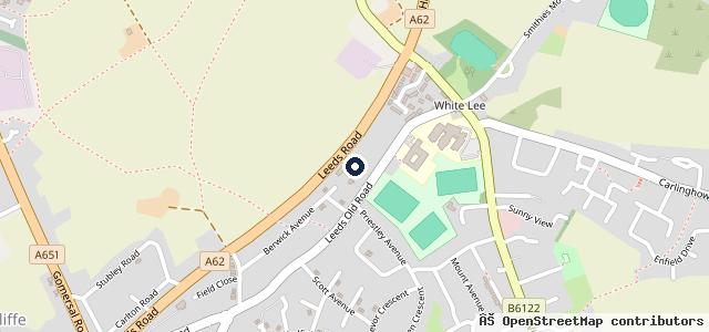Map showing the location of Taylors auto solutions