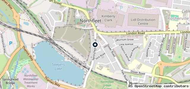 Map showing the location of Bamber Garage Ltd