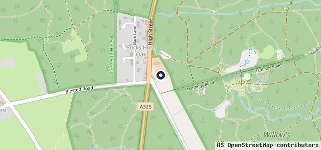 Map showing the location of Martin Cashmore Fencing Ltd