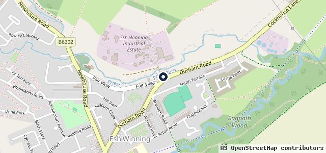 Map showing the location of Rochfords Garages Ltd