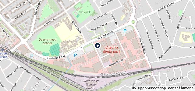 Map showing the location of Brayley Honda Ruislip