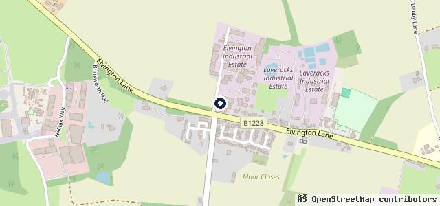 Map showing the location of Rydal Garage York Ltd