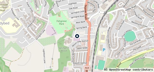 Map showing the location of Scarborough Motor Works