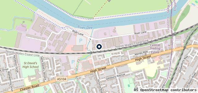 Map showing the location of Smart Repair Company