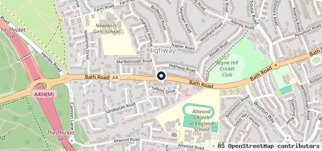 Map showing the location of S & M Autos Ltd