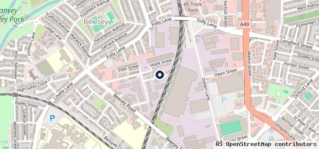 Map showing the location of Mc Autos