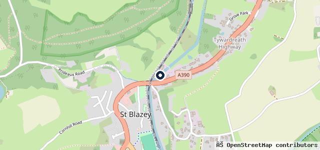 Map showing the location of Highway Garage