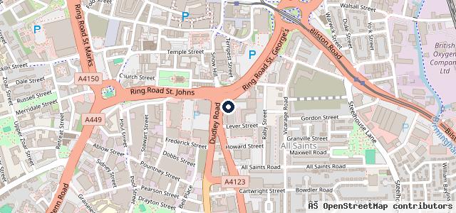 Map showing the location of Sytner Wolverhampton BMW