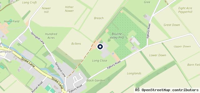Map showing the location of T C Scott