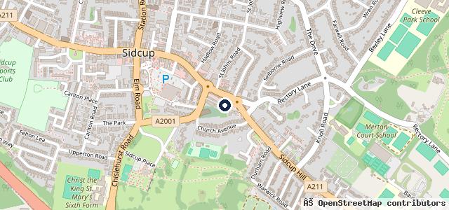 Map showing the location of Tech - One Toyota Specialists Sidcup