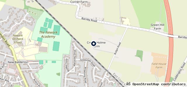 Map showing the location of The Bike Man