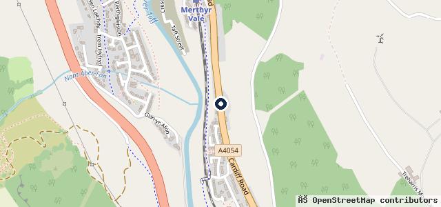 Map showing the location of Top Gear Autoservices