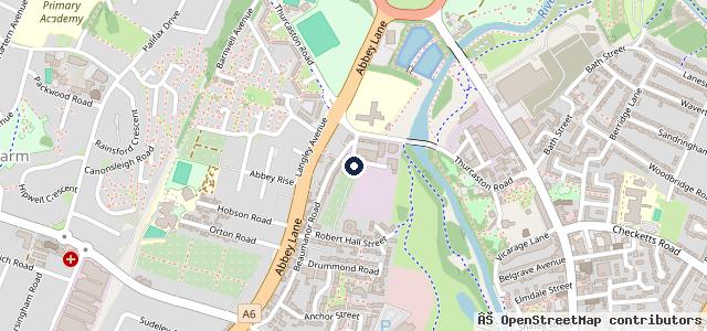 Map showing the location of Unit Three MOTs Ltd
