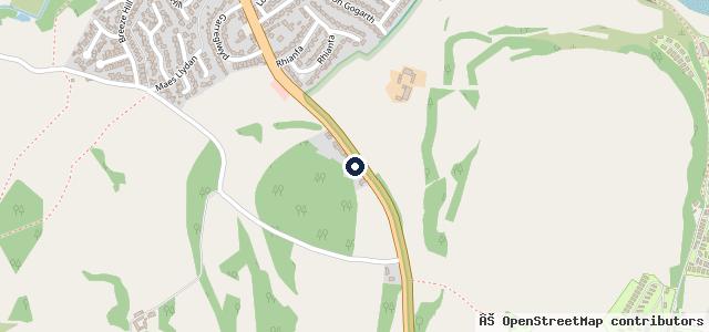 Map showing the location of Benllech Cars Ltd