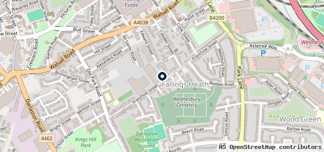 Map showing the location of Shaz Autos Ltd