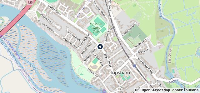 Map showing the location of W W Pretty & Son High Street Garage