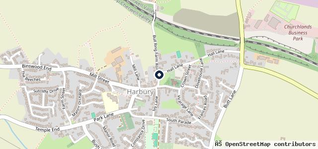 Map showing the location of Bull Ring Garage