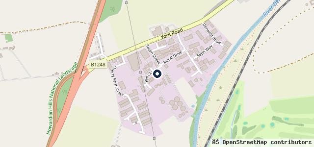 Map showing the location of Weab Motors & Motorcycle MOTs