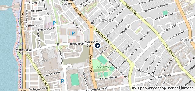 Map showing the location of Westmorland Garage