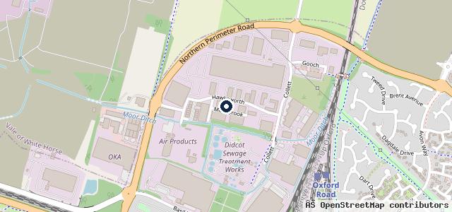 Map showing the location of DJ Matthews Ltd MOT, Service & Repair Centre