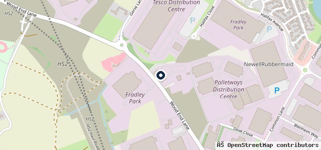 Map showing the location of Allports Group
