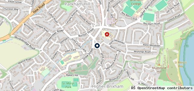 Map showing the location of Brixham Auto Centre