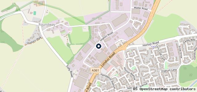 Map showing the location of Peugeot Fussell Wadman Devizes