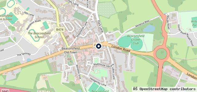 Map showing the location of AJ Dunlop Car Servicing Ltd