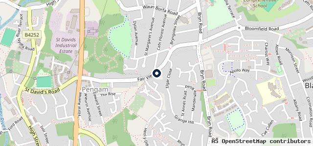 Map showing the location of A J Stevens & Sons