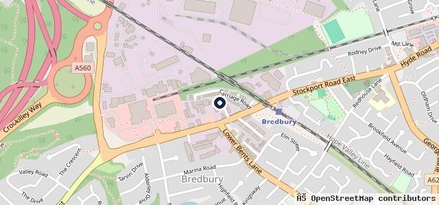 Map showing the location of A1 Auto - Pass Mot Testing Station