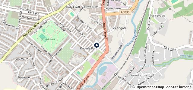 Map showing the location of Apsley Autos