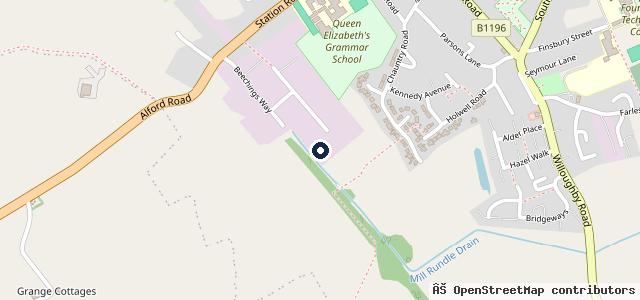 Map showing the location of T & L Garage Services Ltd