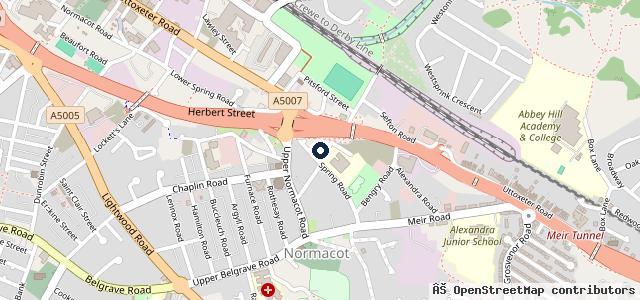 Map showing the location of Auto Mechanix