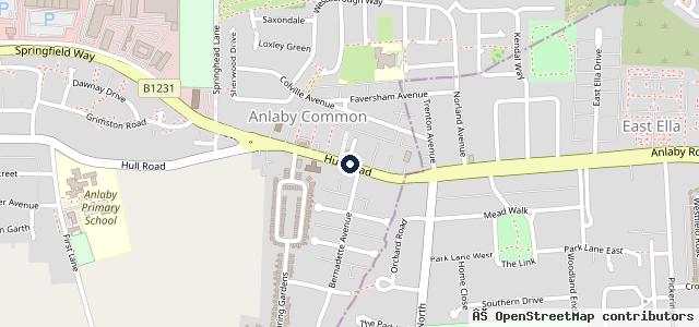 Map showing the location of Autovaux Car Parts | Dewsbury