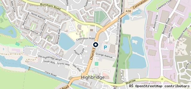 Map showing the location of Averys Garage Leighton Buzzard | Leighton Buzzard