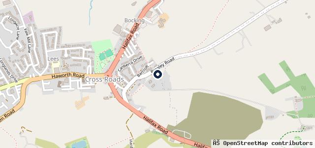 Map showing the location of Barcroft Garage