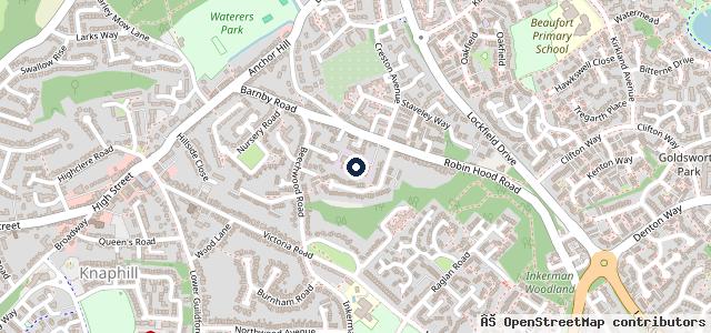 Map showing the location of Harding Auto Services Ltd