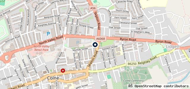 Map showing the location of C & A 4x4