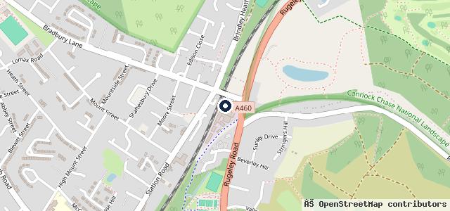 Map showing the location of Pearson Auto Electrics