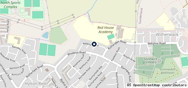 Map showing the location of Base Cosmetics