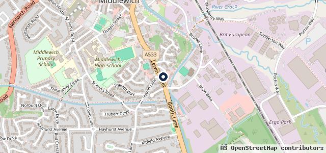 Map showing the location of D & D Autos Ltd