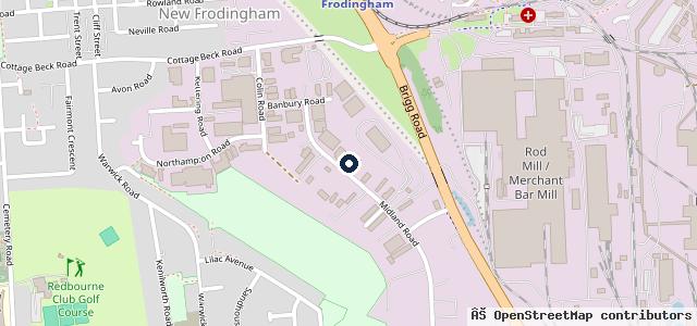 Map showing the location of Dan Page Ltd / Quattro Commercials Ltd