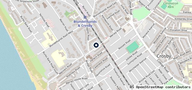 Map showing the location of Delta Garages