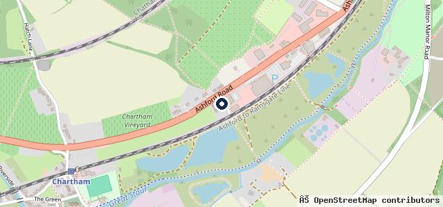 Map showing the location of Canterbury Audi