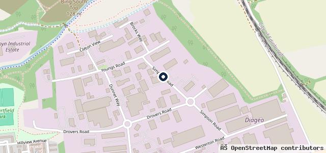 Map showing the location of Eastern Western Motor Group