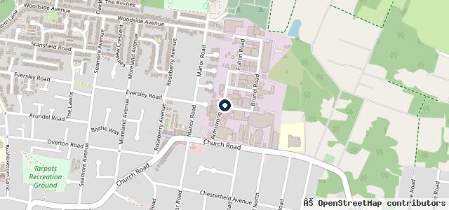 Map showing the location of Jet MOT & Servicing / Formerly Elmsleigh