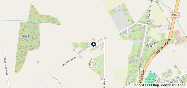 Map showing the location of K R Garrioch Tyre Sales and Motor Repairs