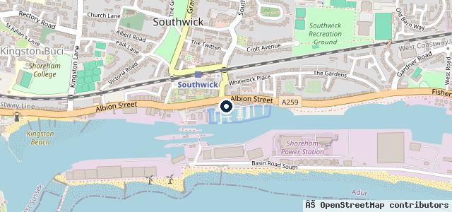 Map showing the location of Spark Motorcycles