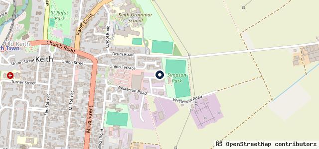 Map showing the location of Gch Services