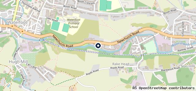 Map showing the location of The Glen Servicing MOTs Car and Van servicing